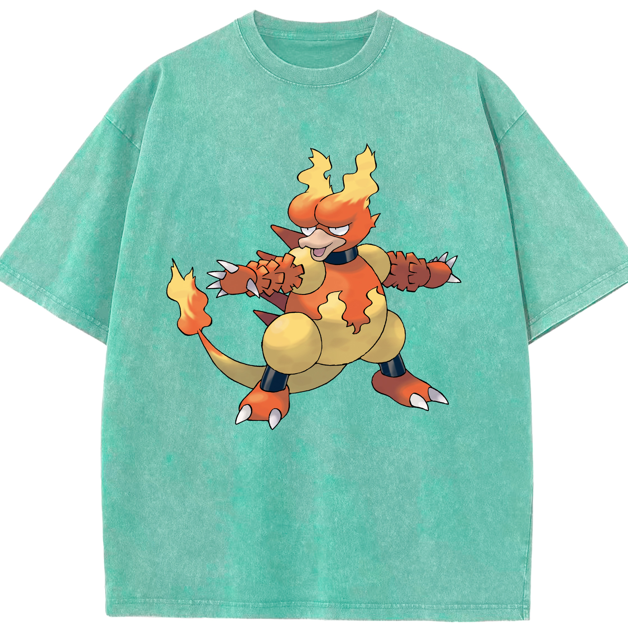 （画像用） ポケットモンスター Pokémon 綿100% ヴィンテージ風 半袖Tシャツ（フロントプリント）